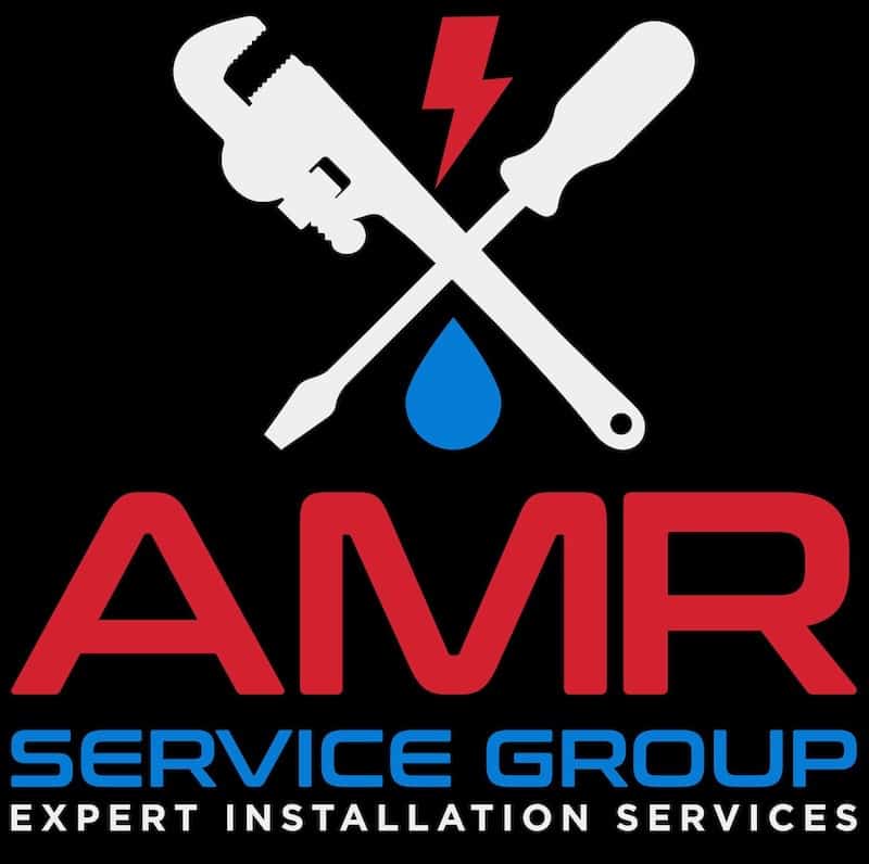 A logo of amr service group